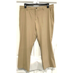 Adidas - Beige Golf Pants Polyester Spandex Mens 38 NEW
